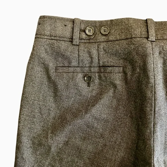 Ann Taylor brown virgin wool blend trouser pants Size 12 - Picture 10 of 13